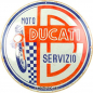 Preview: Blechschild Ducati rund 1